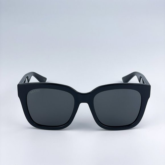 Gucci GG1338S 001 Sunglasses Black Green Grey Square Women main image 5
